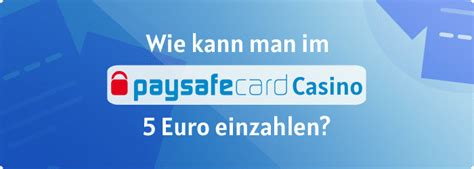 online casino 5 euro paysafe/